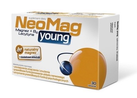 Aflofarm NeoMag Young  Vitamins and Minerals 30tabs.
