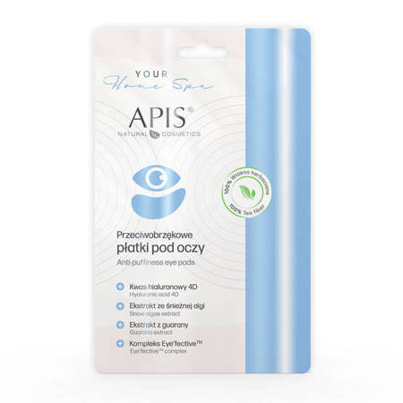 Apis Anti-puffiness Eye Pads, 1 pair