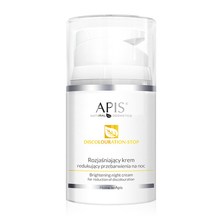 Apis Discoloration-Stop Brightening Night Cream Reducing Discoloration 50ml