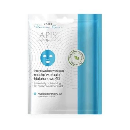 Apis Home Spa - Intensively Moisturizing Sheet Mask 20g