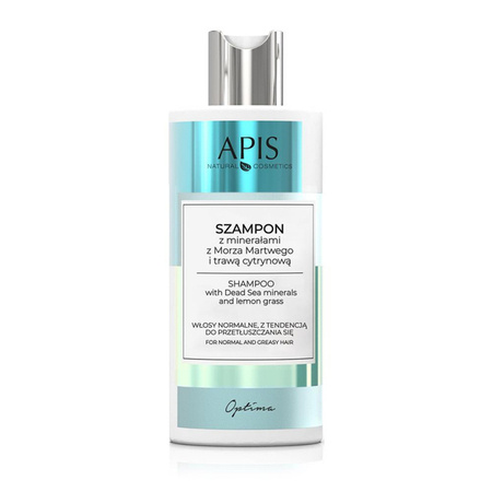 Apis Shampoo with Dead Sea Minerals and Lemongrass 300ml