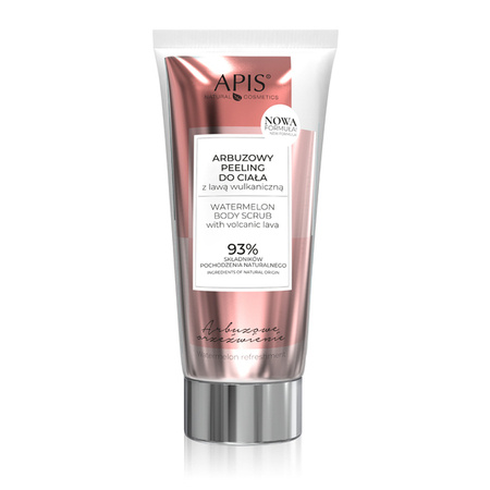 Apis Watermelon Body Scrub with Volcanic Lava 200ml