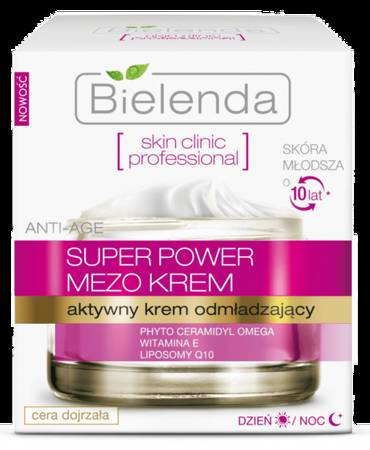 BIELENDA Skin Clinic Super Power Mezo Anti-Age Actively Rejuvenating Day Night 50ml