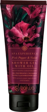 Barwa Moisturizing and Regenerating Shower Gel Pink Pepper & Violet 200ml