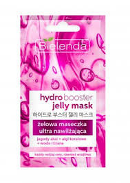 Bielenda Jelly Mask HYDRO BOOSTER Ultra-moisturizing gel MASK for all skin types 8g 