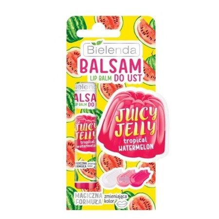 Bielenda Juicy Jelly Color Change Lip Balm TROPICAL WATERMELON 10g