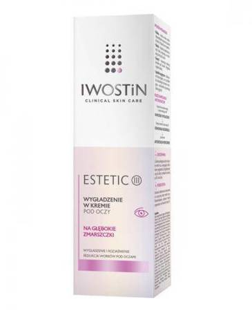 Iwostin Estetic smoothing in under eye cream - For deep wrinkles 15 ml 