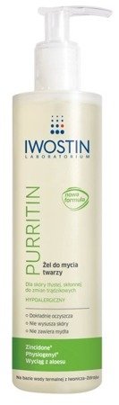 Iwostin Purritin Face Cleansing Gel for Oily and Seborrheic Skin 300ml