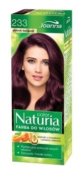 Joanna Naturia Hair Dye 233 Deep Burgundy Deep and Long-lasting Hair Color