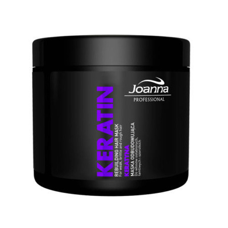 Joanna Rebuilding Hair Mask with Keratin to Weakened Brittle and Rough Hair 500g