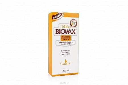 L'Biotica Biovax Regenerating Shampoo for Dry and Destroyed Hair 200ml