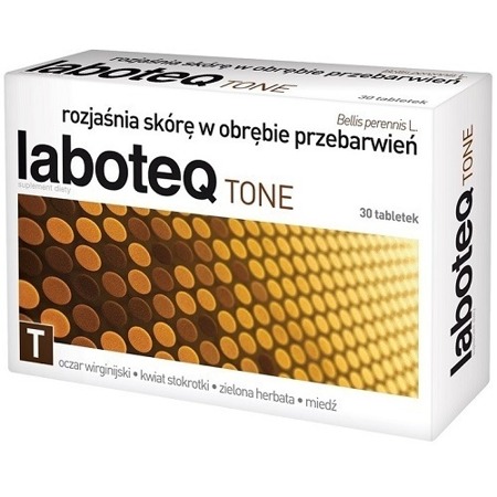 Laboteq Tone Brightens Skin Discolorations 30tabs.