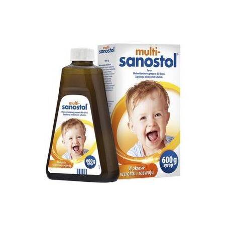 Multi-Sanostol Liquid for children over 1 year of age 600g