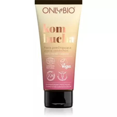 ONLYBIO Kombucha Peeling Paste Against Blackheads 75ml