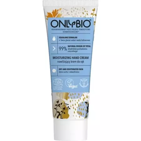 ONLYBIO Moisturizing Hand Cream Squalane 75ml