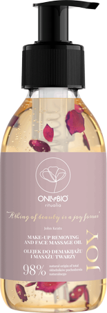 ONLYBIO Ritualia Joy Oil For Make-up Removal and Face Massage 150 ml