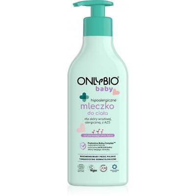 OnlyBio Baby Hypoallergenic Body Milk for Babies from 1st Day of Life for Atopic and Allergic Skin 300ml