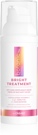 OnlyBio Bright Treatment Night Face Cream for Skin with Discolorations 50ml