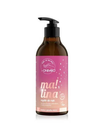 OnlyBio Hand in Balance Raspberry Hand Soap 400ml