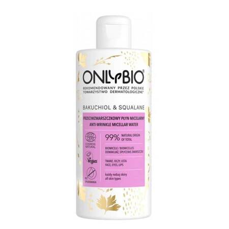 OnlyBio Przeciwzmarszczkowy Płyn Micelarny dla Każdego Typu Cery 300ml