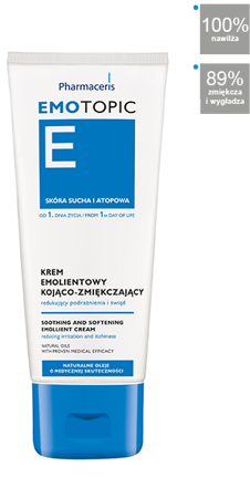 Pharmaceris Emotopic Emollient Cream Soothing - Softening Body 200 ml + Free shampoo 