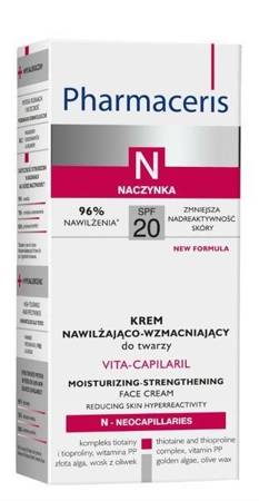 Pharmaceris Vita-capilaril Moisturising-reinforcing Face Cream SPF20 50ml