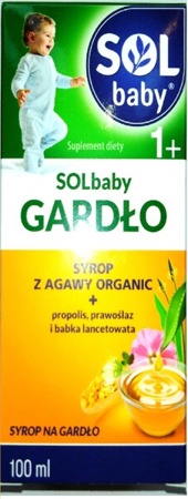 SOLbaby THROAT Agave Syrup 1+ 100ml
