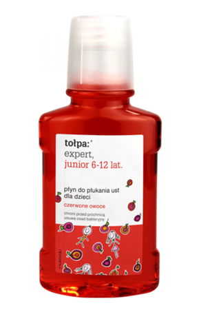 Tołpa - Expert Junior - Mouthwash for Children with red fruits 250ml 