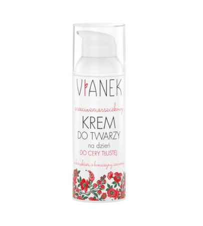 Vianek Anti-wrinkle Face Day Cream for Oily Skin  50ml