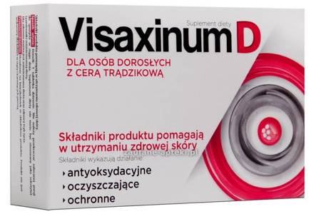 visaxinum D for adults with acne complexion 30 tabl
