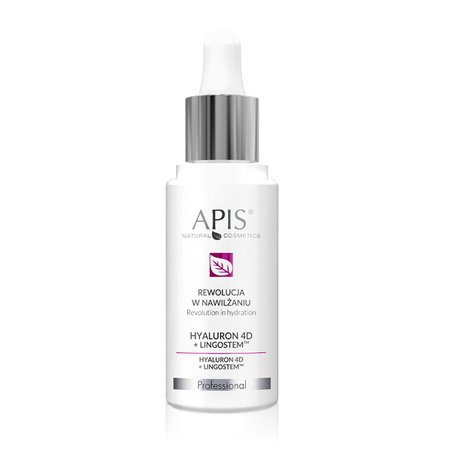 Apis Hialuron 4 D + LINGOSTEM Serum Nawilżające 30ml