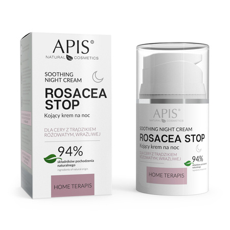 Apis ROSACEA Kojący Krem Na Noc 50ml