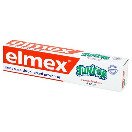 Elmex Junior pasta do zębów dla dzieci 75 ml