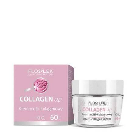 Floslek Collagen Up Krem Multi-Kolagenowy Vegan Dzien/Noc 60+ 50ml 