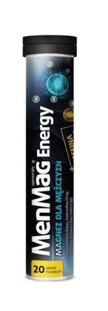 MenMag Energy Magnez Dla Mężczyzn 20 Tabletek musujących