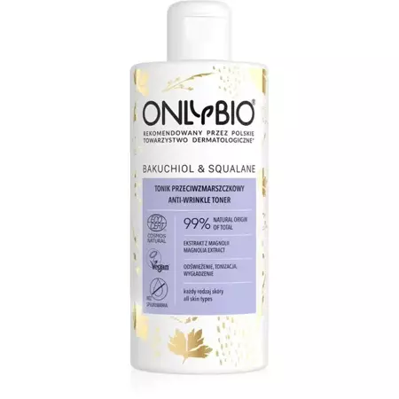 ONLYBIO Bakuchiol&Skwalan Przeciwzmarszczkowy Tonik 300ml