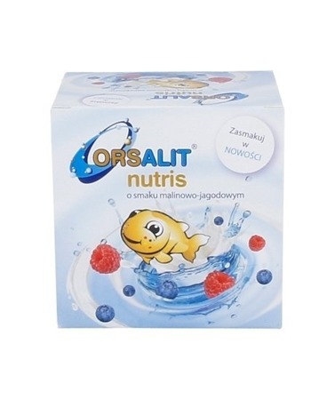 Orsalit Nutris Malinowo - Jagodowy 10 Saszetek