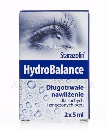 Starazolin Hydrobalance Nawilżające Krople Do Oczu 3 x 5 ml